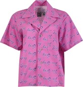 Too Sexy Print Hawaiian Shirt Pink 