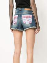 Thumbnail for your product : Versace contrast pocket denim shorts