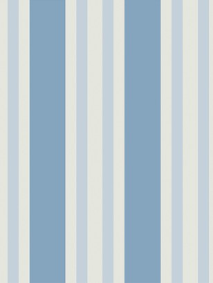 Blue Striped Wallpaper | Shop The Largest Collection | ShopStyle UK