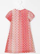 Thumbnail for your product : Missoni Kids metallic zigzag shift dress