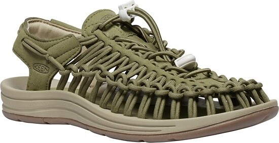 Women's KEEN Uneek Closed Toe Sandals 8.5 Martini Olive/Safari