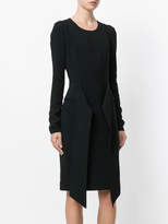 Thumbnail for your product : Givenchy draped panel midi dress