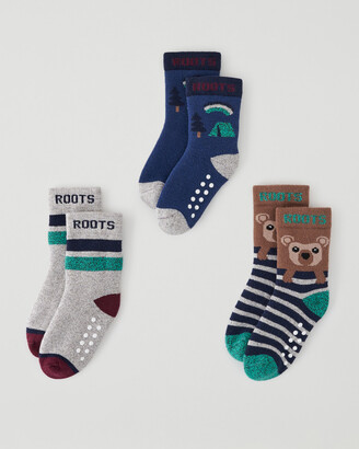 Roots Toddler Character Sock 3 Pack