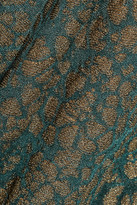 Thumbnail for your product : M Missoni Metallic crochet-knit midi skirt