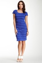 Thumbnail for your product : Max Studio Short Sleeve Tiered Dress