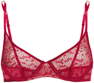 Les Girls Les Boys Stretch-lace Underwired Bra