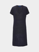 Thumbnail for your product : Winser London V-Neck Linen T-Shirt Dress