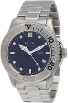 Thumbnail for your product : Gucci Men's G-Timeless Stainless Steel Black Dial Watch