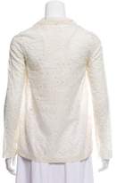 Thumbnail for your product : Roseanna Eyelet Open Front Cardigan w/ Tags