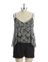 Thumbnail for your product : Eight Sixty Floral Popover Romper