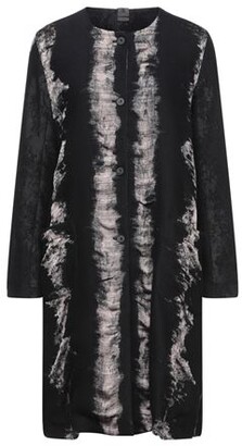 Masnada 8 Women Black Overcoat Virgin Wool, Acrylic, Cupro