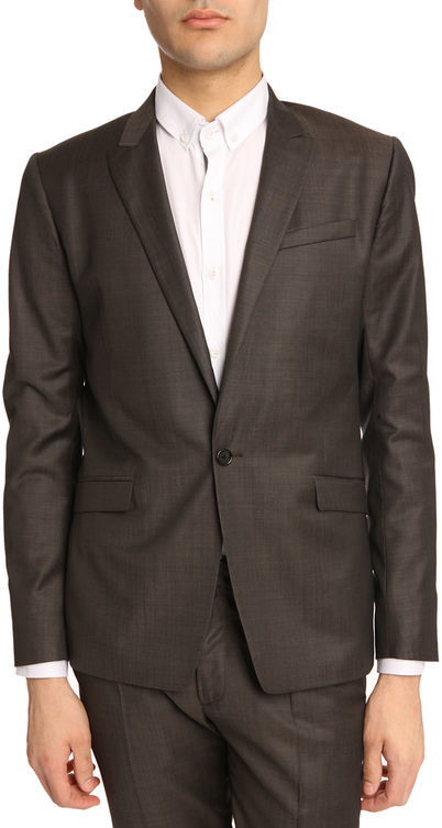 Bill Tornade BILLTORNADE Angy Anthracite-grey Suit Jacket - ShopStyle