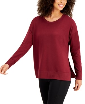 Ideology Long-Sleeve Sweatshirt, Created for Macy's - ShopStyle