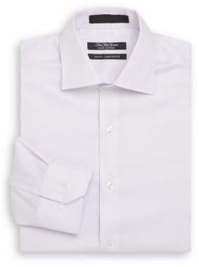 Saks Fifth Avenue Slim-Fit Solid Cotton Dress Shirt