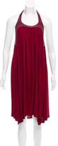 Thumbnail for your product : Doo.Ri Leather-Accented Midi Dress