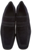 Thumbnail for your product : Gucci Suede Smoking Slippers