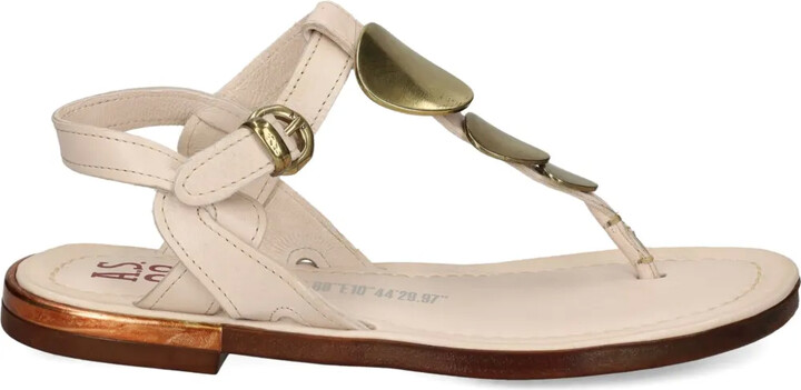 A.S.98 T-strap leather sandals