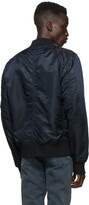 Thumbnail for your product : Rag & Bone Black Nylon Manston Bomber Jacket