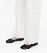 Thumbnail for your product : Maison Margiela Tabi leather ballet flats