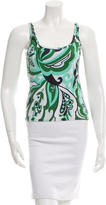 Thumbnail for your product : Dolce & Gabbana Printed Sleeveless Top