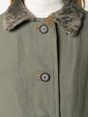 Dusan buttoned parka coat