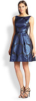 Thumbnail for your product : Theia Sleeveless Brocade Dress