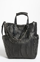 Thumbnail for your product : Jimmy Choo 'Blare' Genuine Snakeskin Tote