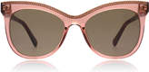 Stella McCartney SC0129S Sunglasses Pink / Havana 003 53mm