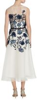 Thumbnail for your product : Lela Rose Floral Embroidered Dress