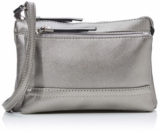pewter crossbody bag