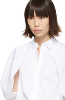 Thumbnail for your product : Enfold White Two-Way Shirt