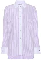 Thumbnail for your product : Max Mara Edgard cotton tunic shirt