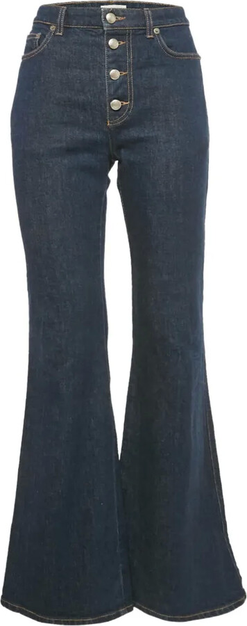 Sonia Rykiel Pre-Owned Button-Fastening Flared Jeans