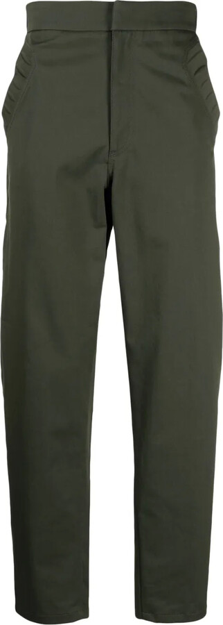 Ferrari Colour-Block-Detail Tapered Trousers