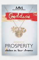Thumbnail for your product : Melinda Maria 'Goddess of Prosperity' Boxed Cluster Pendant Necklace