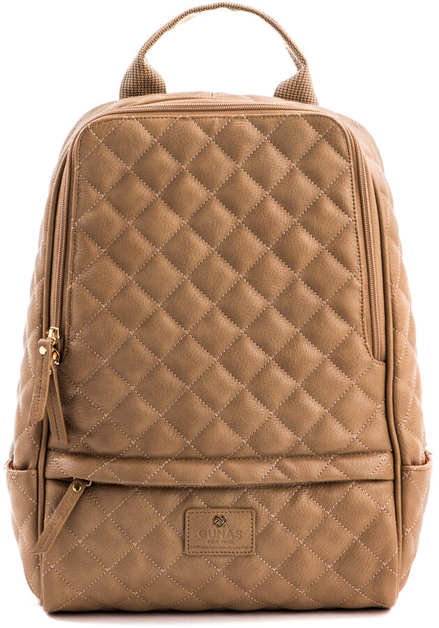 large quilted backpacks