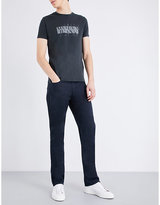 Thumbnail for your product : Armani Collezioni Regular-fit stretch-cotton chinos