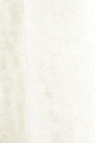 Thumbnail for your product : Maje Fire macramé-trimmed linen maxi dress