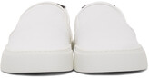 Thumbnail for your product : Saint Laurent White Venice Slip-On Sneakers