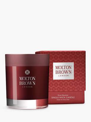 Molton Brown Rosa Absolute Single Wick Scented Candle, 180g
