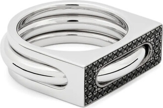 TOMWOOD Infinity Ring Large Tom Wood - Infinity Large Rhodium