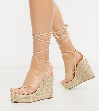 wide fit wedge sandals uk