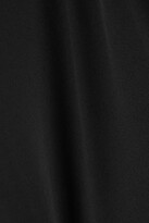 Thumbnail for your product : Magda Butrym Cutout Embellished Ruched Stretch-jersey Halterneck Midi Dress - Black