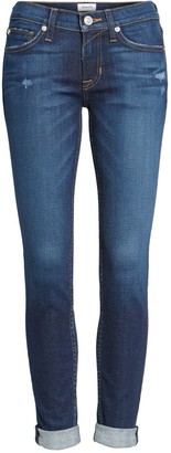 Hudson Tally Crop Skinny Jeans (Corrupt)