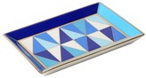 Thumbnail for your product : Jonathan Adler Sorrento Rectangle Porcelain Tray W/gold