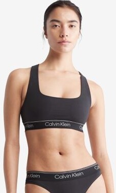 Calvin Klein Modern Cotton Lightly Lined Bralette + Bikini