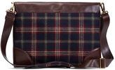 Thumbnail for your product : Brooks Brothers Signature Tartan Slim Briefcase