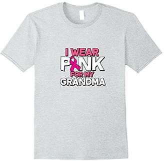 I Wear For My Grandma Breast Cancer Awareness T-Shirt