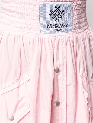 Mr & Mrs Italy Pleated Midi Skirt