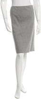 Thumbnail for your product : Blumarine Wool Knee-Length Skirt